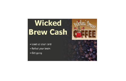 Wicked Brew Cash Card